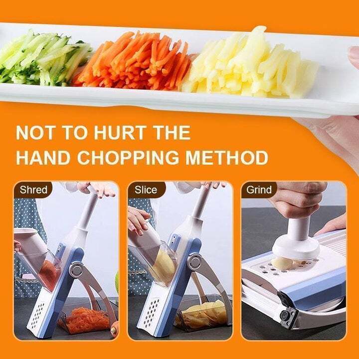 MagicSlicer 🔥Hot Sale 40% OFF⏳ Safe Mandoline Slicer for Kitchen