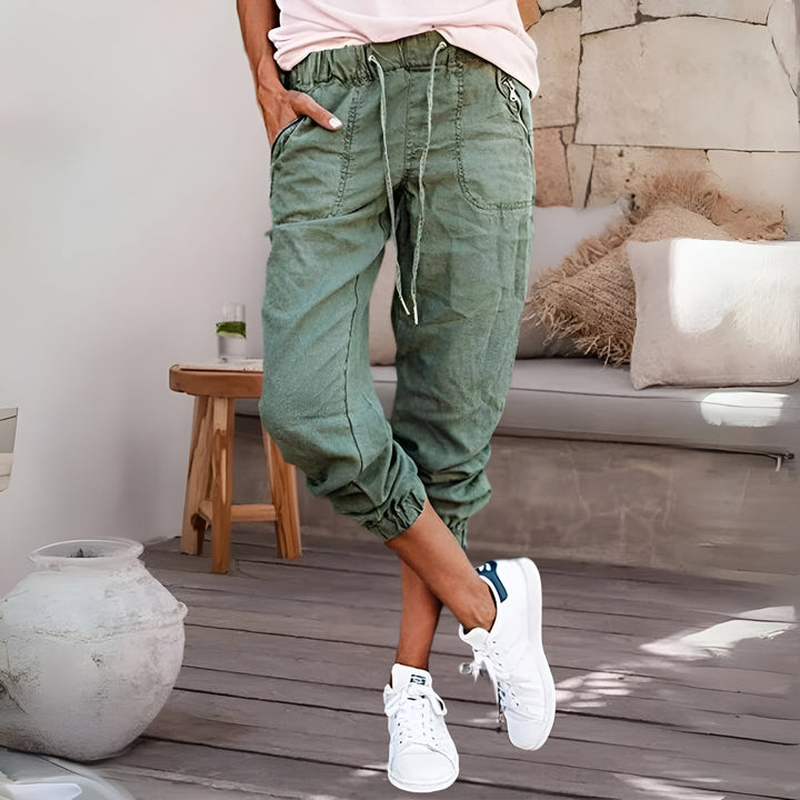 Andrea - Stijlvolle dames Cargo Broek