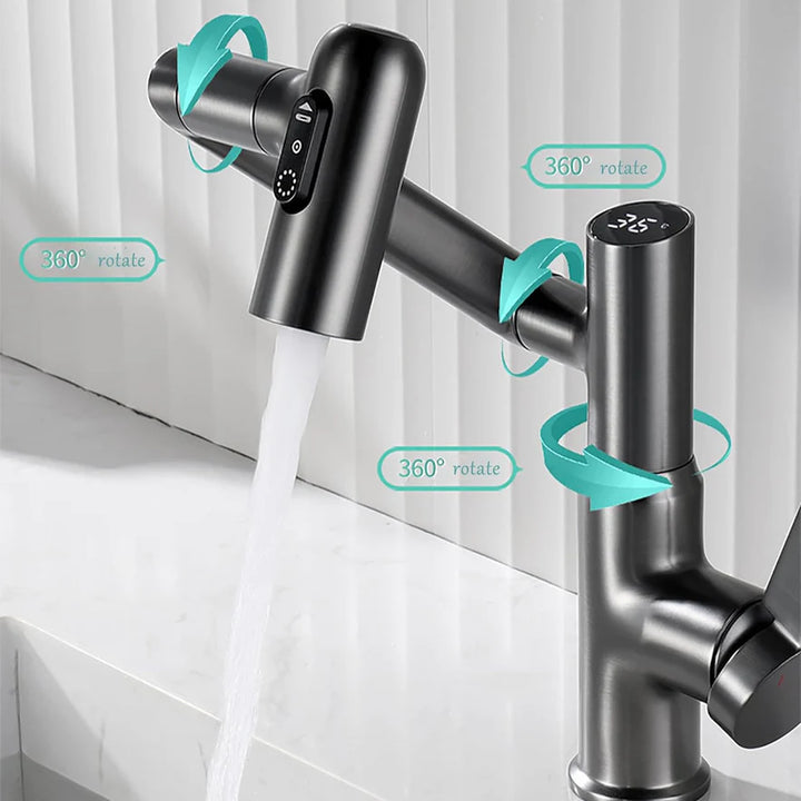 SmartStream | Intelligent Digital Display Bathroom Hot And Cold Basin Faucet