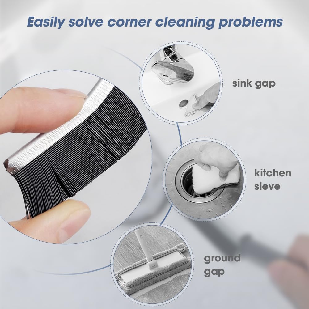 SpotlessEdge ✨Hard-Bristled Crevice Cleaning Brush | 1+1 FREE